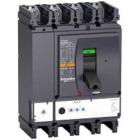 Автоматический выключатель 4П MIC2.3 630A NSX630R(200кА при 415В, 45кА при 690B) | код. LV433701 | Schneider Electric 